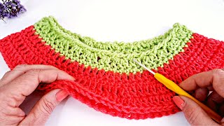 👕TRUCO CANESÚ CIRCULAR ESCOTADO BlusaJersey a CROCHET Parte 1 [upl. by Quincy68]