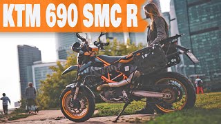 KTM 690 SMC R  КТМ 690 ТестРайд  Review KTM 690 smc R [upl. by Duax]