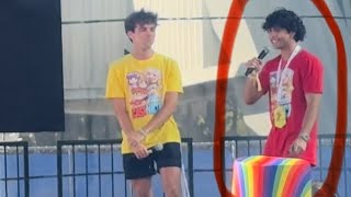 Cash and Nico face reveal at Vidcon [upl. by Ivek]