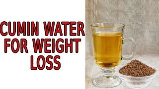 How To Use Cumin Water For Weight Loss [upl. by Nybor]