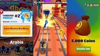 Subway Surfers Arabia Fabulous quotFridayquot Super Mystery Boxes Gameplay 2 On IPad [upl. by Notaek]