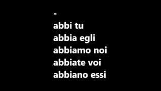 Lezioni di italiano imperativo verbo avere [upl. by Alodie]