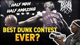 Best Dunk Contest Ever Vince Carter 2000 Dunk Contest Highlights ᴴᴰ [upl. by Atirac]