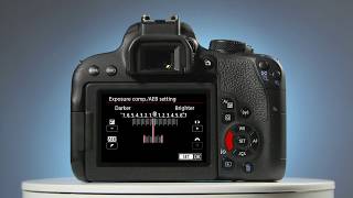 How to set up Exposure Bracketing on a Canon 800D [upl. by Nomrac999]