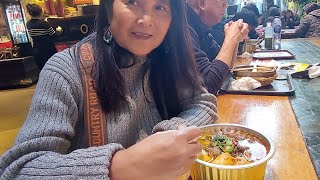 At Hawkers Lane Food Chatswood for the claypot and spicy noodles [upl. by Sheaff]