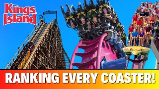 Ranking Every Roller Coaster Found At Kings Island Mason Ohio [upl. by Gautious]