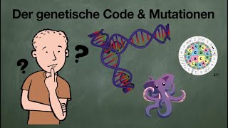 Der genetische Code amp Mutationen [upl. by Anilorac]