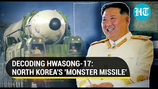 North Koreas most powerful nuclear ICBM Hwasong17 can hit US mainland I All you need to know [upl. by Notnilc99]