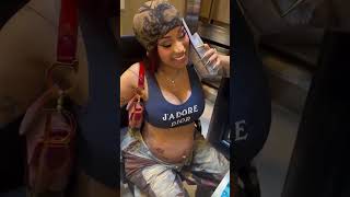 Cardi B buys herself some jewellery from Pristine after her pregnancy announcement cardib [upl. by Gizela413]