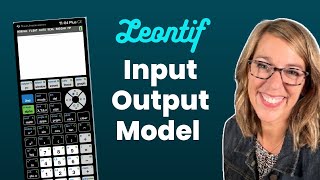 Leontif Input Output Models with Matrices [upl. by Earb]