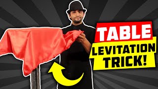 BEST TABLE LEVITATION MAGIC TRICK Floating Table Magic Trick 🔥 [upl. by Therese]