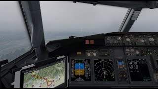 Test Flight  Zibo mod v400 RC 82c NonPublic  AutoOrtho  Updated Information [upl. by Brasca]