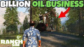 Building Oil BUSINESS  Ranch Simulator S2 2 [upl. by Deyes139]