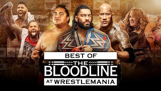 The best of The Bloodline at WrestleMania full matches marathon [upl. by Odlaw100]