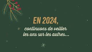 Meilleurs voeux pour 2024 [upl. by Baxy]