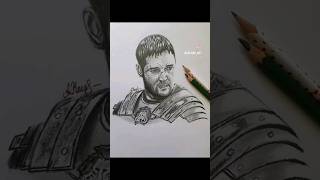 General Maximus Decimus Meridius gladiator art shorts drawing [upl. by Aguayo466]