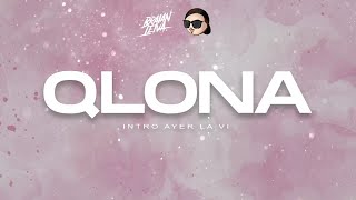 QLONA Intro Ayer La Vi  KAROL G PESO PLUMA  Braian Leiva Ft FerPalacioRemix [upl. by Messab]