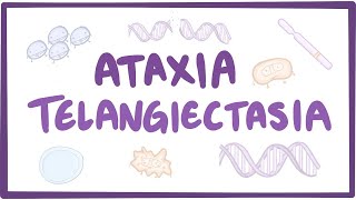 Ataxia telangiectasia  causes symptoms diagnosis treatment pathology [upl. by Lindsy711]