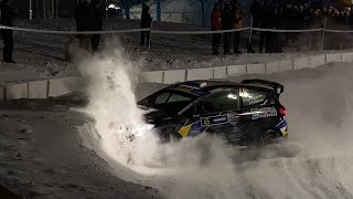 WRC RALLY SWEDEN 2024 CRASH  UMEÅ SPRINT [upl. by Nirda886]