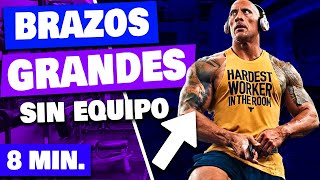 ✅ AGRANDA tus BRAZOS SIN EQUIPO con estos 4 EJERCICIOS 💥 Rutina Efectiva para Bíceps y Tríceps [upl. by Zolner]