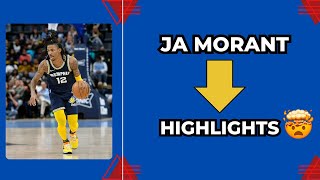 Ja Morant Electrifying Highlights That Will Leave You Speechless 🤯 [upl. by Laurence]