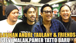 STEVIE ITEM PAMER TATTO BARU ANDRE ENO RANDY KAGET MAKNANYA DALAM BANGET [upl. by Nalak]