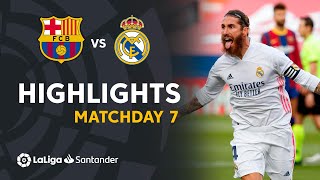 Highlights FC Barcelona vs Real Madrid 13 [upl. by Wylen]