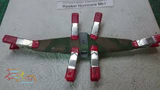 Airfix Hawker Hurricane Mk1 Scale 172 Part 1 [upl. by Eecyal744]