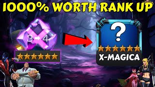 BEST OPTION TO USE THIS X MAGICA RANK UP 3 TO 4 RANK UP GEM  MARVEL CONTEST OF CHAMPIONS [upl. by Aicened]