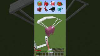 Highest Laser vs Mobs Test minecraft shorts meme [upl. by Ramoh716]