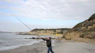 high swing canna Italcanna fireball S1 daiwa 7HT mag 150 grammi [upl. by Susej]