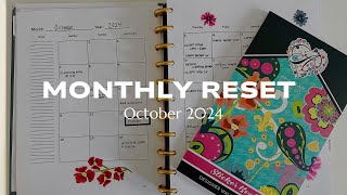 October Reset Catch All Planner [upl. by Ateiram]