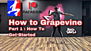 SK8rFIT UNIVERSITY Grapevine Part 1  How To Start Roller Skating [upl. by Jahdal]