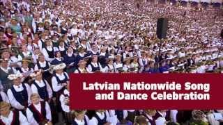 Latvian Nationwide Song and Dance Celebration [upl. by Storz]