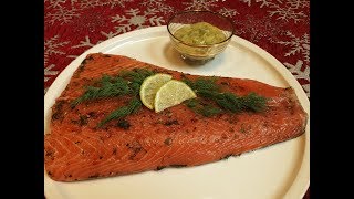 SAUMON GRAVLAX et SA SAUCE MAISON [upl. by Roxie]