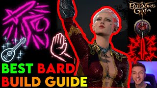 BEST SWORD BARD Build Guides Baldurs Gate 3 [upl. by Kanya]