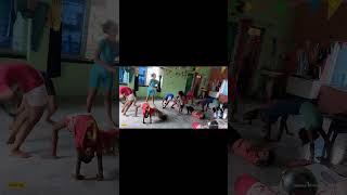 YOGA PRACTICE  bongfirefly yoga students flexibility coaching viral viralyoutubeshorts [upl. by Elleyoj]