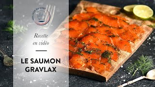 Recette dentrée de Noël  le Saumon Gravlax [upl. by Buschi64]