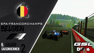 GSL DIV 6  2 Saisonrennen  Großer Preis von Belgien  Circuit de SpaFrancorchamps [upl. by Gibbie828]