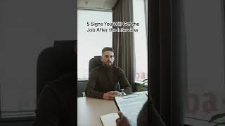 5 Signs You Will Get the Job After the Interview [upl. by Ahseiuqal]