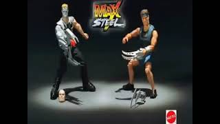 LQ Comercial  Max Steel Garras de Aço  Max Steel Caçada no Fundo do Mar  Mattel 2003 [upl. by Eilyak]