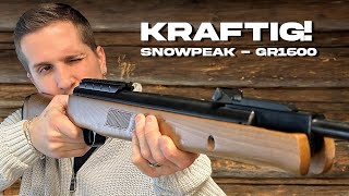 KRAFTIG Snowpeak  GR1600 Gas Piston Luftgevær [upl. by Hebner]