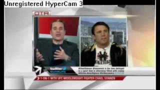 Chael Sonnen vs Michael Landsberg MUST SEE NEW INTERVIEW [upl. by Nivre]