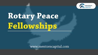 Rotary Peace Fellowships  Study Abroad with Financial Aid [upl. by Wehtta]