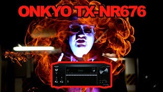 Amplituner Onkyo TXNR 676  test i recenzja [upl. by Michelina]