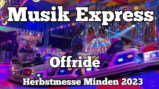 ⁴ᴷ Musik Express  Krabbe  Offride  Herbstmesse Minden 2023 [upl. by Thorndike]