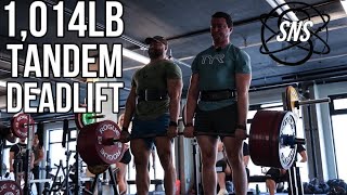 1000 lbs Tandem Deadlift  SNS Bushwick [upl. by Mimi]