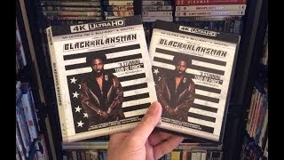 BlacKkKlansman 4K BLU RAY REVIEW  Unboxing [upl. by Srevart]