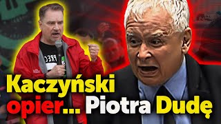 Kaczyński opier Piotra Dudę Wielka klapa demonstracji prezesa w Warszawie [upl. by Zeena]