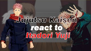 Jujutsu Kaisen React to Itadori  Jujutsu Kaisen  Gacha React [upl. by Aleakcim223]